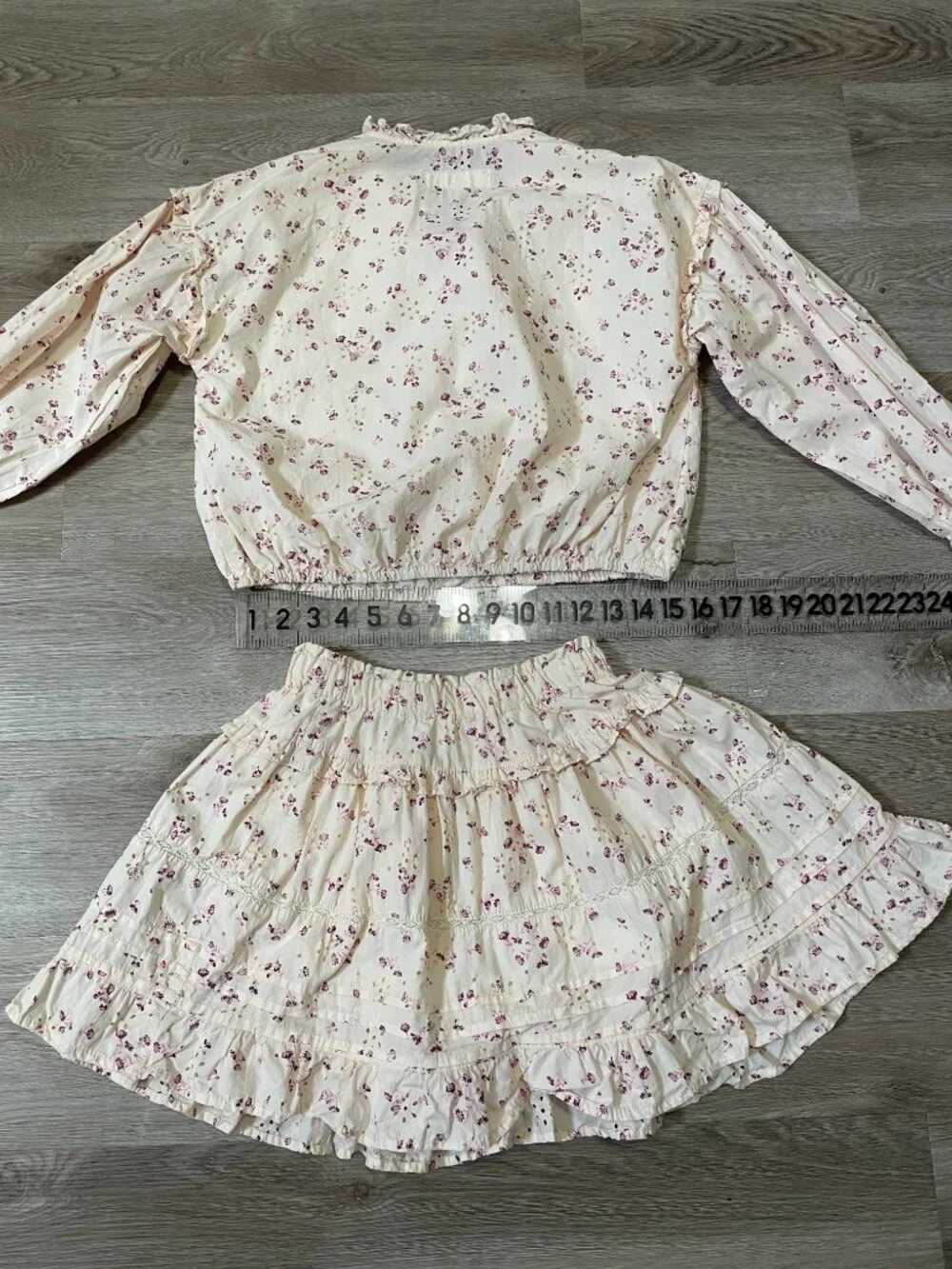 Top and Matching Skirt